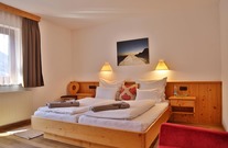 Das gemütliche Schlafzimmer vom Appartement 1